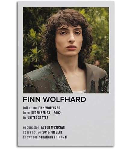 Amazon.com: Finn Wolfhard Poster Promo 11 x 14 inches MasterPrint