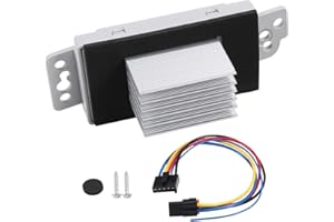 BUSIDN HVAC Blower Motor Resistor #15-81773 Complete Kit with Harness - Replacement for Chevy Silverado/Tahoe/Suburban, GMC Sierra/Yukon - Replaces 89018778, 89019351, 1581773