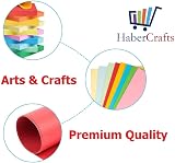 Habercrafts A4 Lilac Paper 80gsm 100 Sheets Double Sided Printer Copy Origami view 6