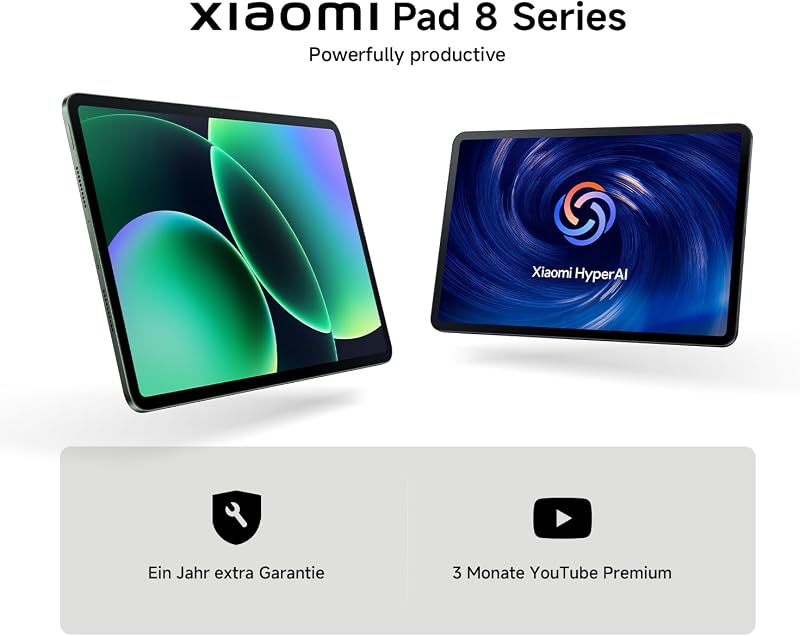 Pad 8 Tablet 11.2 Zoll, 8+128GB Speicher, 9200mAh Akku, Blau