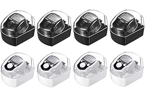 Abiyou 8PCS Electronic Finger Counter, LED Electronic Handheld Tally Counter, Lap Track Handheld Counter, 5-Digit Counters Cl