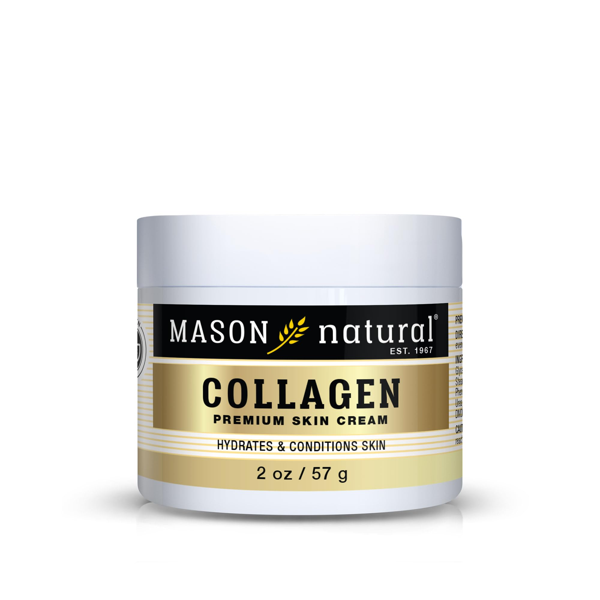 Mason Natural Vitamins Collagen Beauty Cream 100% Pure Collagen Pear Scent, 2 Fluid Ounce