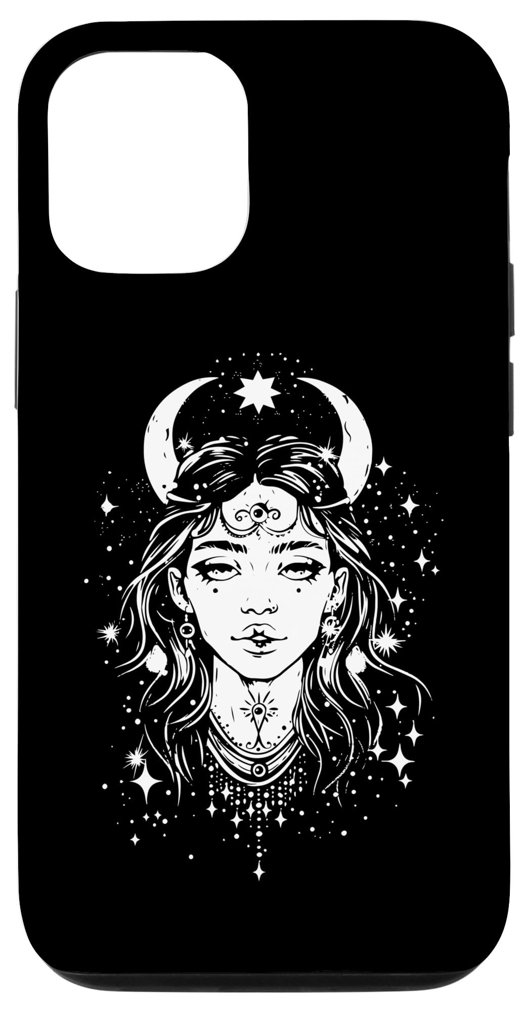 iPhone 13 Pro Roman Moon Goddess Luna Celestial Goddess Whimsical Case