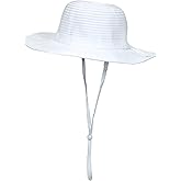 SwimZip Girls' Wide Brim Sun Hat - UPF 50+ Sun Protection