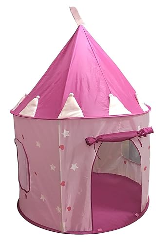 SueSport Girls Princess Castle Play Tent, Pink (SR401136-5B) in - Main Image