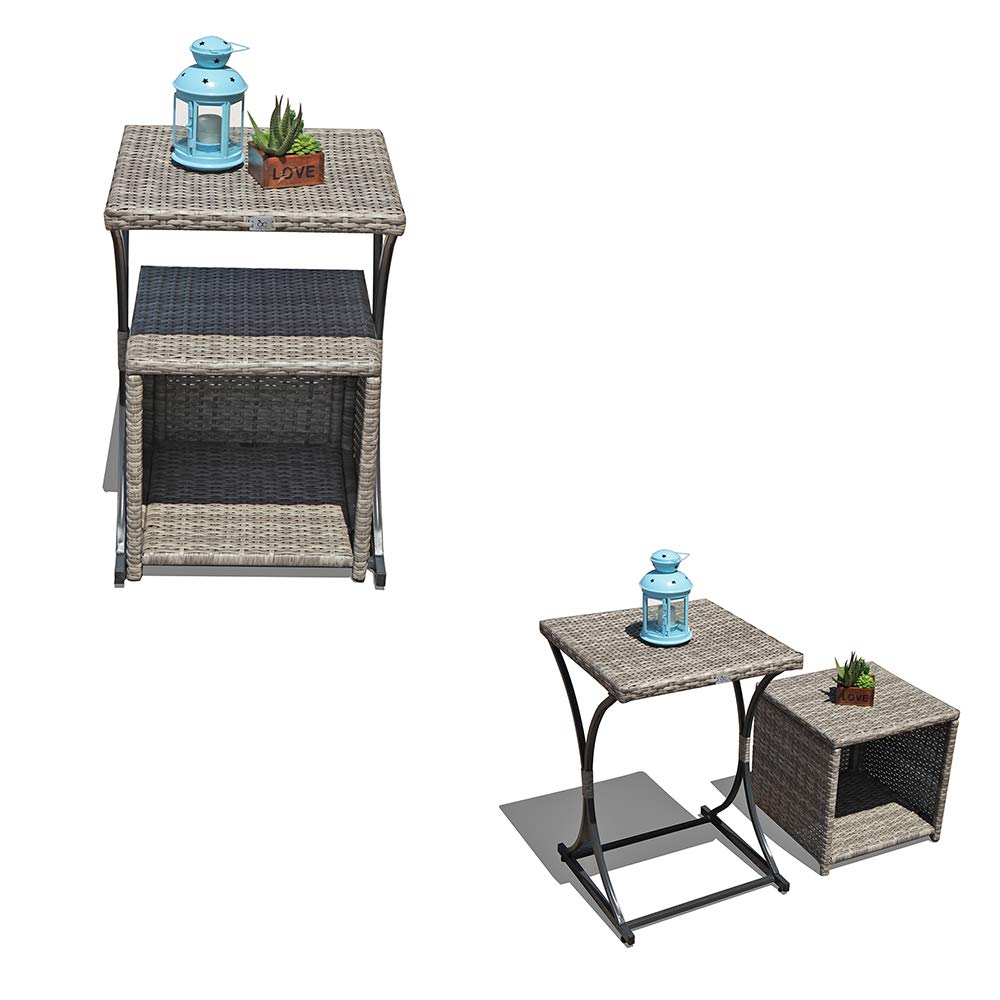 Best small wicker side table outdoor