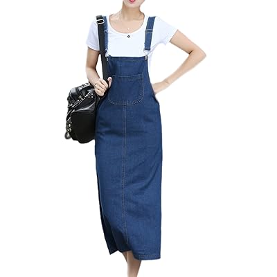Vemubapis Women Denim Overall Dress Jeans Jumper Guyana | Ubuy