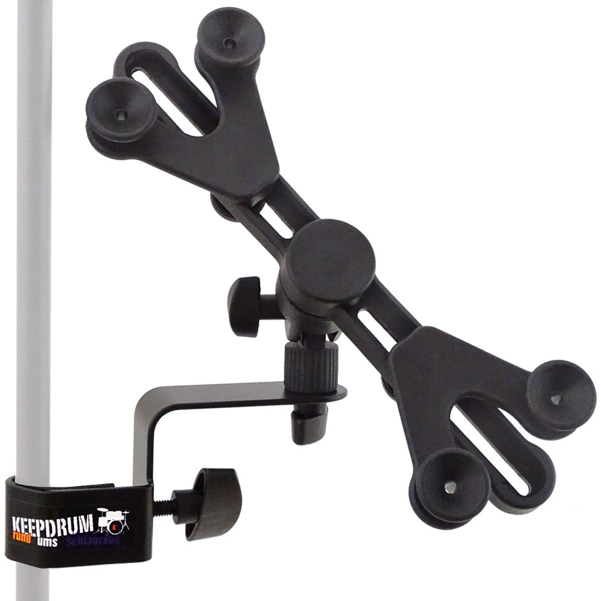 Keepdrum Variable Tablet PC Holder iPad Holder with Multi Clamp 7-14 Inches