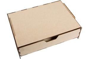 The Broken Token Modular Paint Rack - Single Straight Drawer Organizer for Paint Bottles, Pots, and Brushes - Expands Storage, Elevates Racks - Customize Your Pieces with Easy Organization & Access