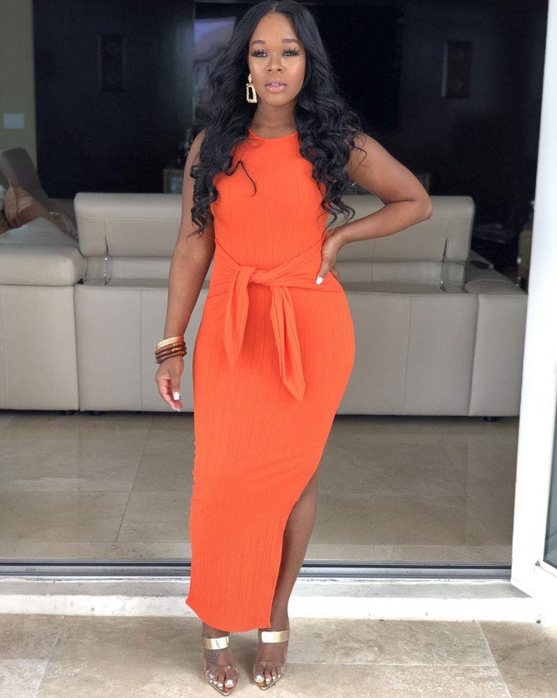 Ophestin Dresses Orange