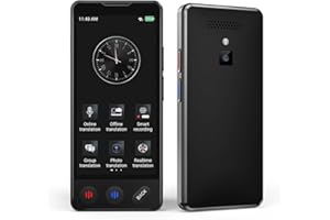 Language Translator Device No WiFi Needed, 2025 Upgraded AI Translator, Support 150 Languages Voice Instant Two-Way Translati