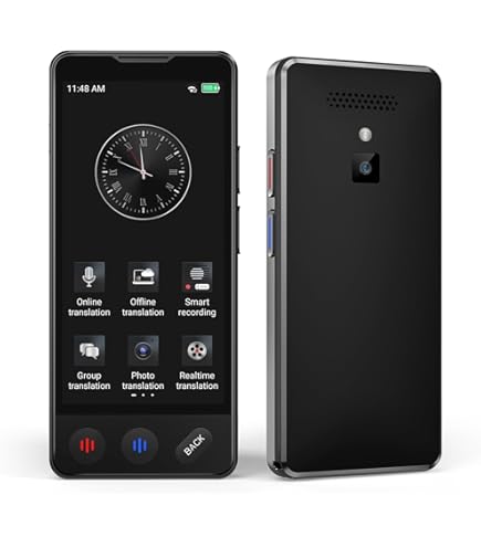 Pocketalk Model S Real Time Two-Way 82 Language Voice Translator