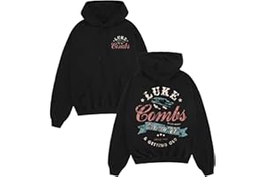 Luke Combs Unisex-Adult Official Merch Getting Old Spellout HoodieHooded Sweatshirt