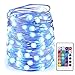 AMIR LED String Lights, 50 LED/16.4ft With Battery Operated Remote Control super brighter Lights, Waterproof IP65, 16 Colors Decorative Lights for Outdoor Parties Christmas (Low voltage, Non plug in)