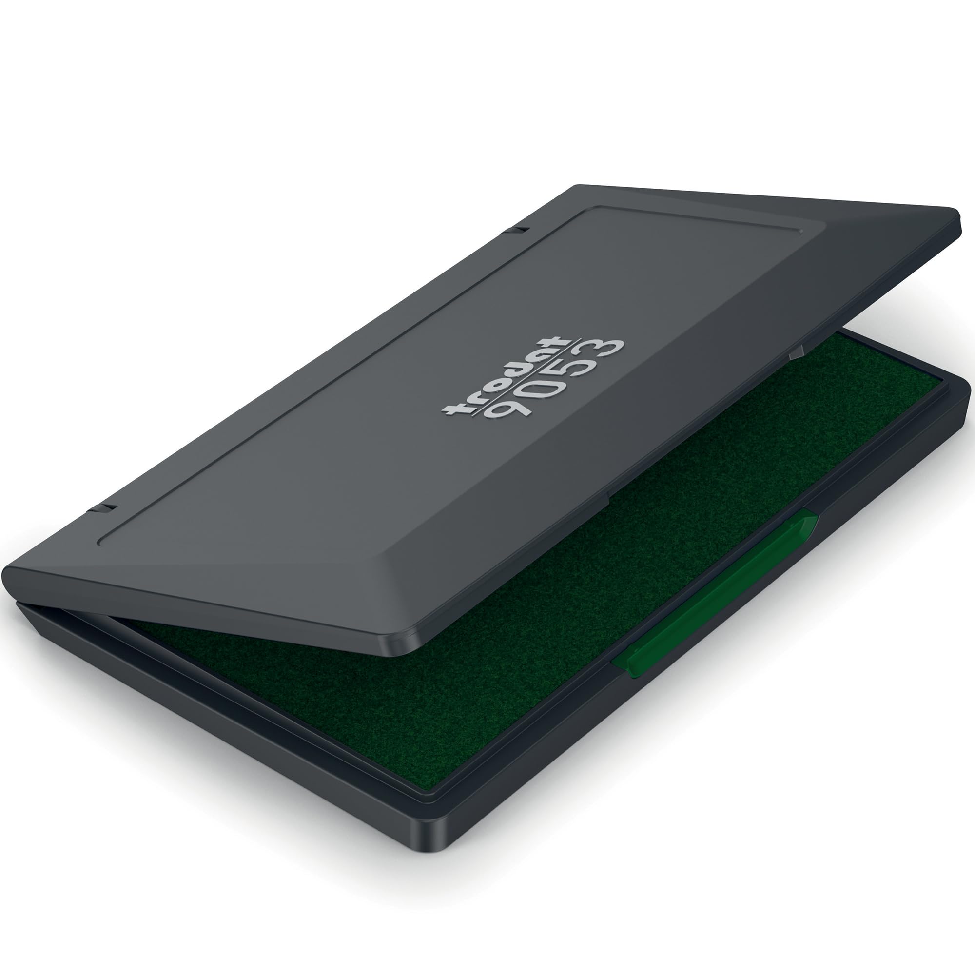 Trodat Large 9053 Stamp Pad For Tradtional Rubber Stamps - 158 x 90 mm - Green
