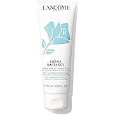 Lancôme Crème Radiance Cream-to-Foam Cleanser | Gentle Purifying Facial Cleanser to Remove Waterproof Makeup & Clarify Pores | For Normal & Combination Skin | 4.2 Fl Oz