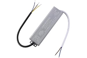Waterproof LED Driver 60 Watts - 110V-260V AC to 12V DC, LED Power Supply Transformer Adapter for Any 12V DC LED Lights