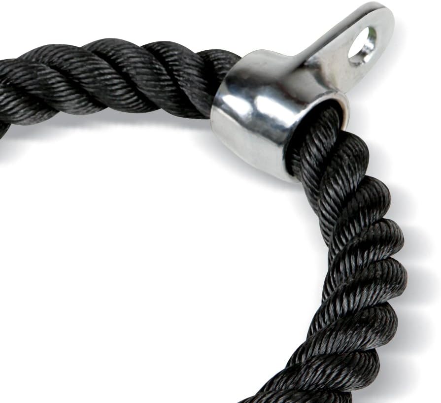 Marcy Heavy Duty Nylon Triceps Rope for Upper Body Workout TCR-24 : Climbing Utility Cord : Sports & Outdoors