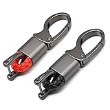 EYANBIS Car Key Fob Keychains Leather Holder Key