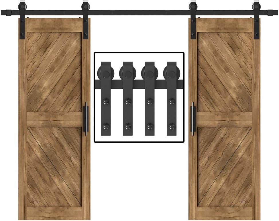  Sliding Barn Wood Door Hardware Cabinet Closet Kit