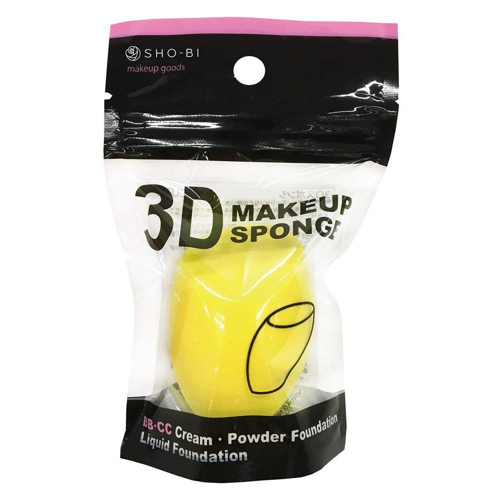 SHOBIDO 3D Makeup Sponge - Flat Cut