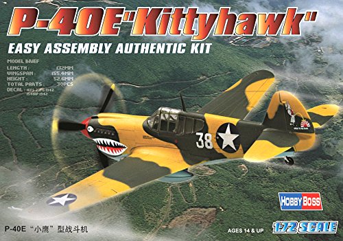 Hobby Boss P-40E Kittyhawk Airplane Model Building Kit