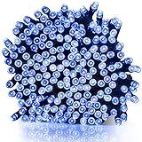 Solar Powered Outdoor String Lights 65Ft 200LED Waterproof Starry Fairy Lighting Christmas Decor Flashing Light
