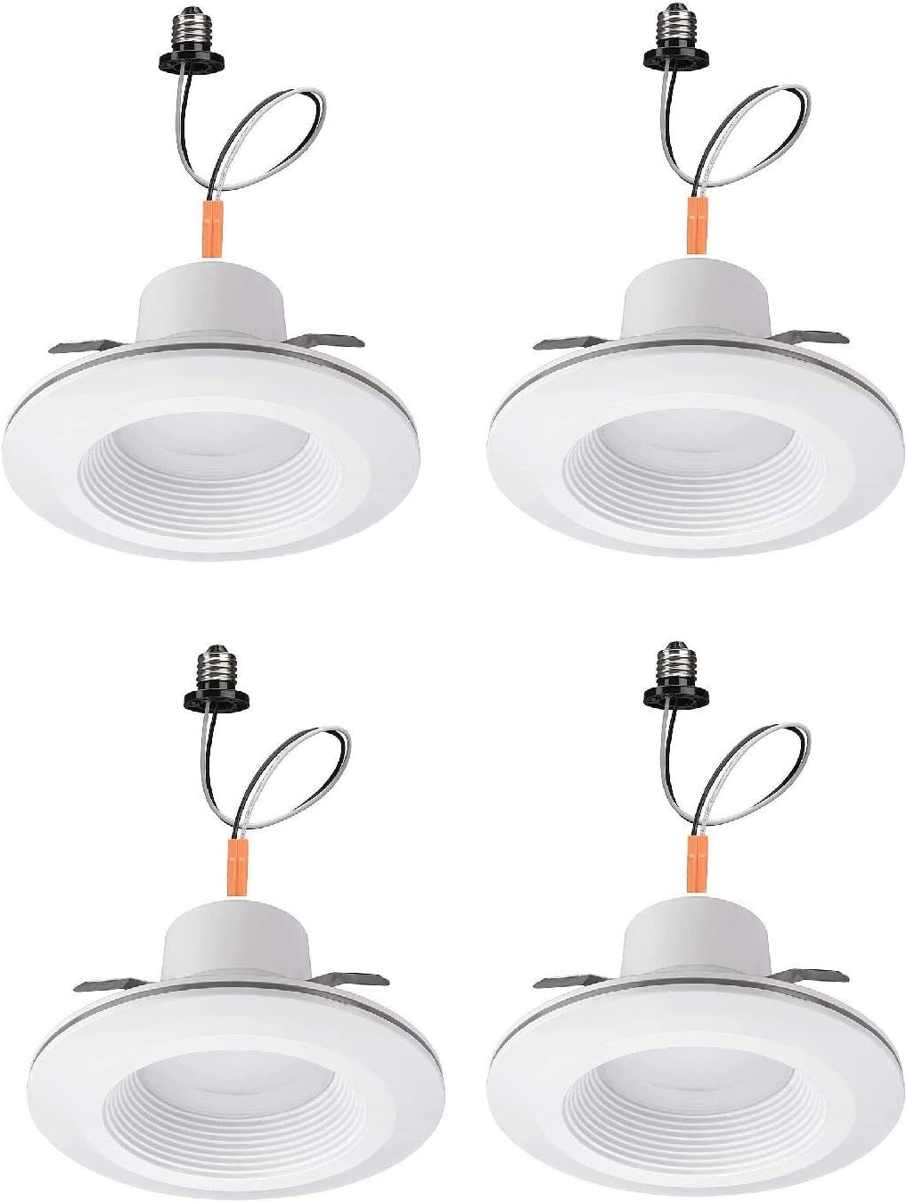 Commercial Electric 6 in. White Integrated LED Recessed Downlight with