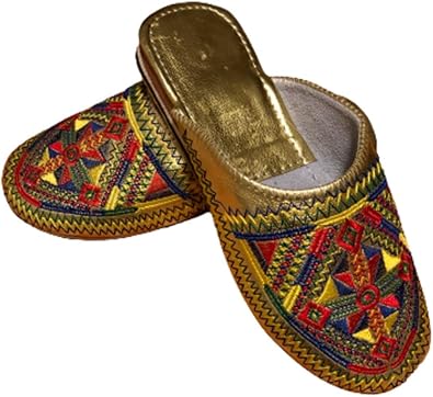 leather slippers for women