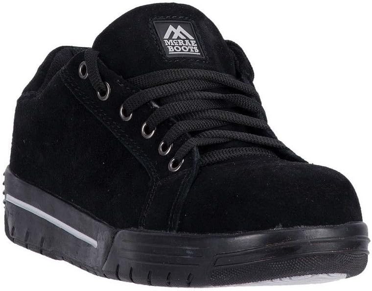 MCRAEIndustrial Men's Work Shoes Composite Toe Black 8 D(M) US