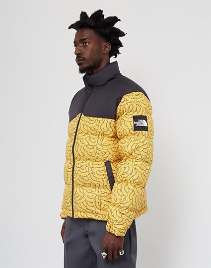 the north face nuptse yellow dome