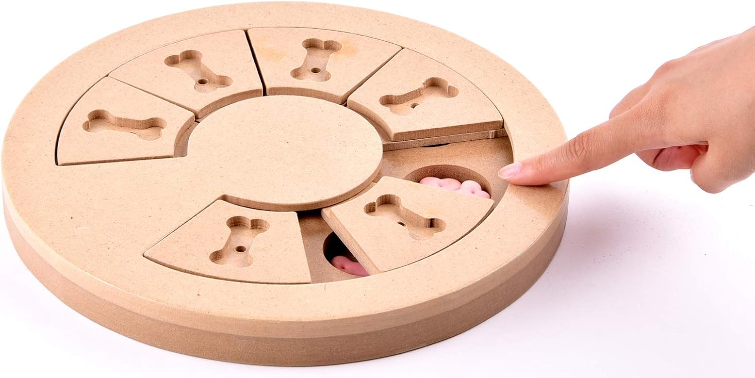 HOMTAK Dog Twister Puzzle Advanced Toy Beginner Brain Game