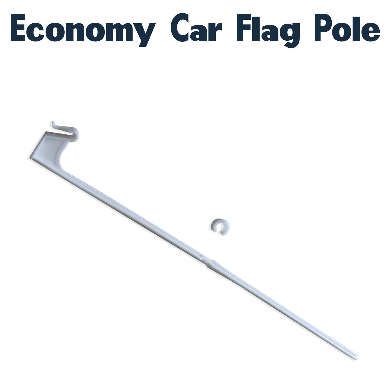 Banner Buzz Make It Visible Personalize Car Window Clip Flag 18 X
