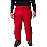 Columbia Mens Bugaboo V Waterproof Snow Pant, Mountain Red, 3X x S