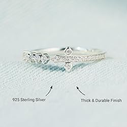 STORYJEWELLERY Sterling Silver Rings, Cross Rings