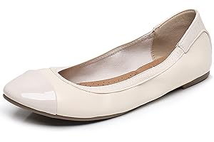 GAWBAW Women's Ballet Flats Shoes - Slip on Casual Flats Round Toe Walking Ballerina Shoes for Women