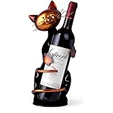 Drincarier Cat Decor Wine Holder Wine Rack Wine Bottle Holder Wine Cat, Cat Gifts for Cat Lovers………