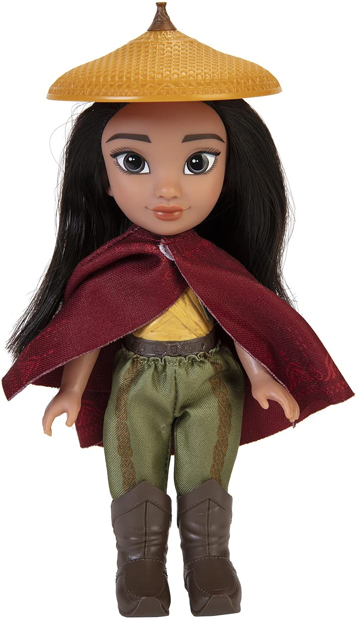 Disney Raya and The Last Dragon, 6” / 15cm Petite Raya Doll Includes Iconic Outfit and Film-Inspired Hat for Added Play, Ideal For Ages 3+ — image 1