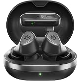 Arctis GameBuds for Xbox/PC/PS5/Switch/Mobile Quick-Switch 2.4GHz + Bluetooth 5.3 Active Noise Cancelling Mobile App w/Sound Presets Water Resistant IP55 40H Battery with Qi Charging Case (Renewed)