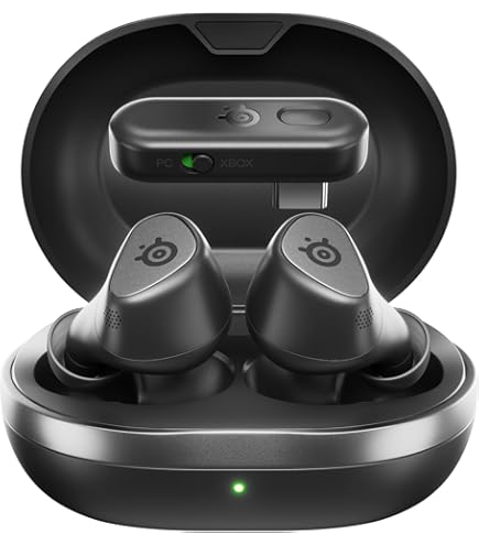 SteelSeries Arctis GameBuds 美品 Amazon.com: SteelSeries Arctis GameBuds for PlayStation/PC/Switch
