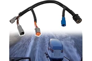Deecaray 423-6344 Engine Adapter Harness,Suitable for 1976-1995 Johnson/Evinrude Engine Conversion to New Controls