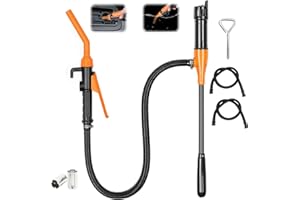 Portable Power Battery Pump, 2025 Upgrade Portable Fuel Transfer Pump Battery Operated Electric Siphon Pump for gasoline, Gas