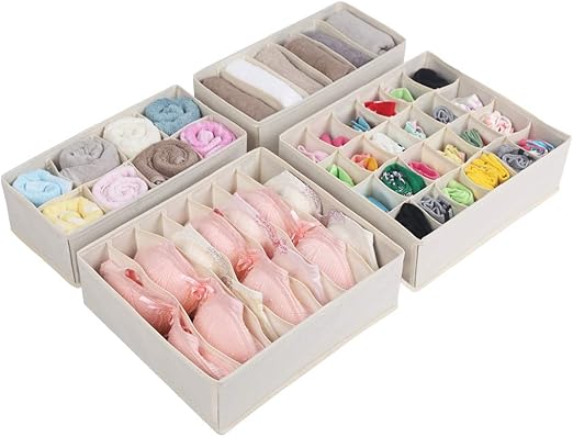 Amazon Com Max Houser Closet Underwear Organizer Drawer Divider