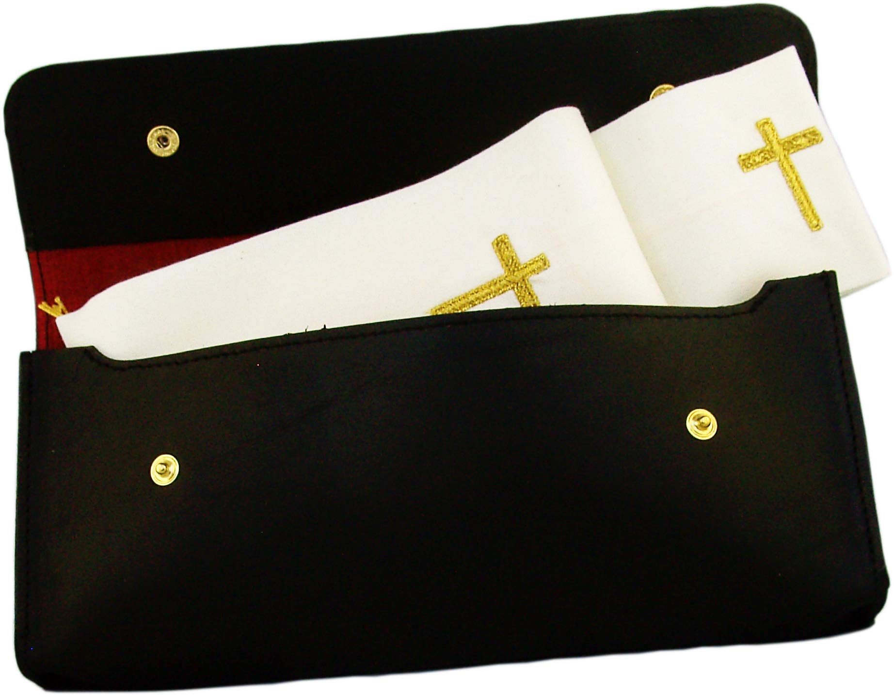 Adriatica Viatic Leather Goods/Tech Holder Black