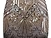 Vijiv Women 1920s Gastby Sequin Art Nouveau Embellished Fringed Cocktail Dresses Glam Gold X-Large