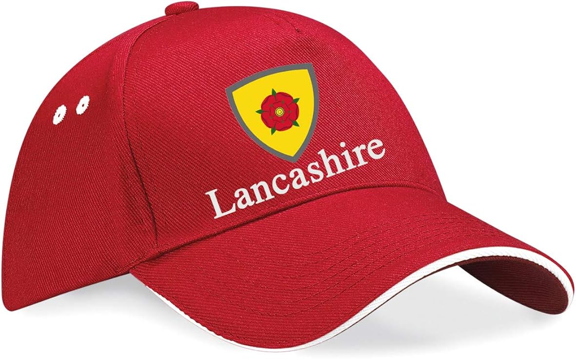 Productsave Lancashire Cricket Cap Red Amazon.co.uk Clothing