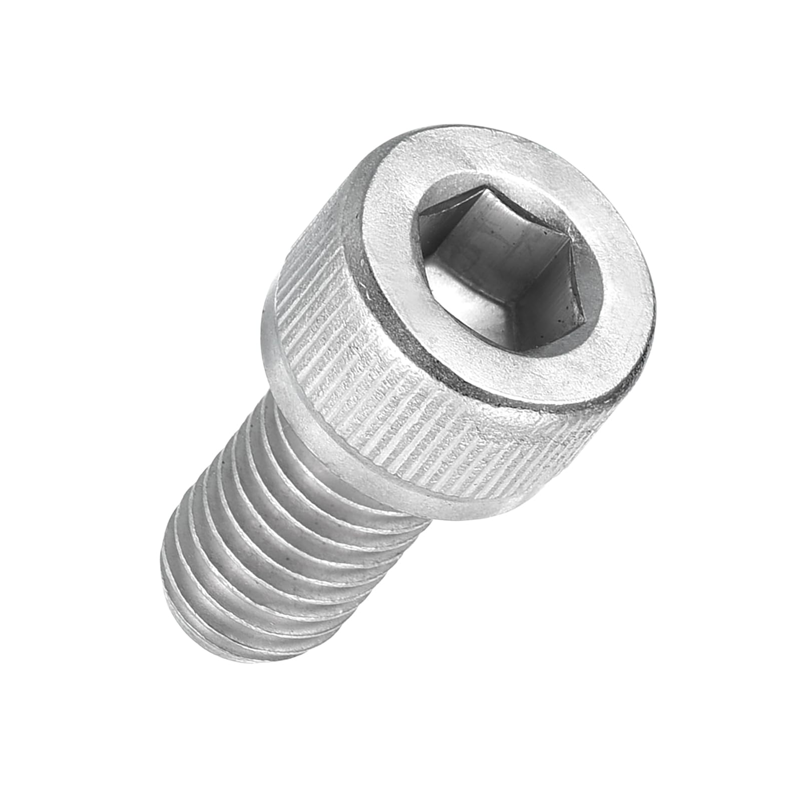 Kozelo 10pcs Socket Head Cap Screws - [M8-1.25 x 16mm] 304 Stainless Steel Allen Socket Drive for Electrical Motor 3D Printing Fan Engine Replacement Use, Silver — image 1