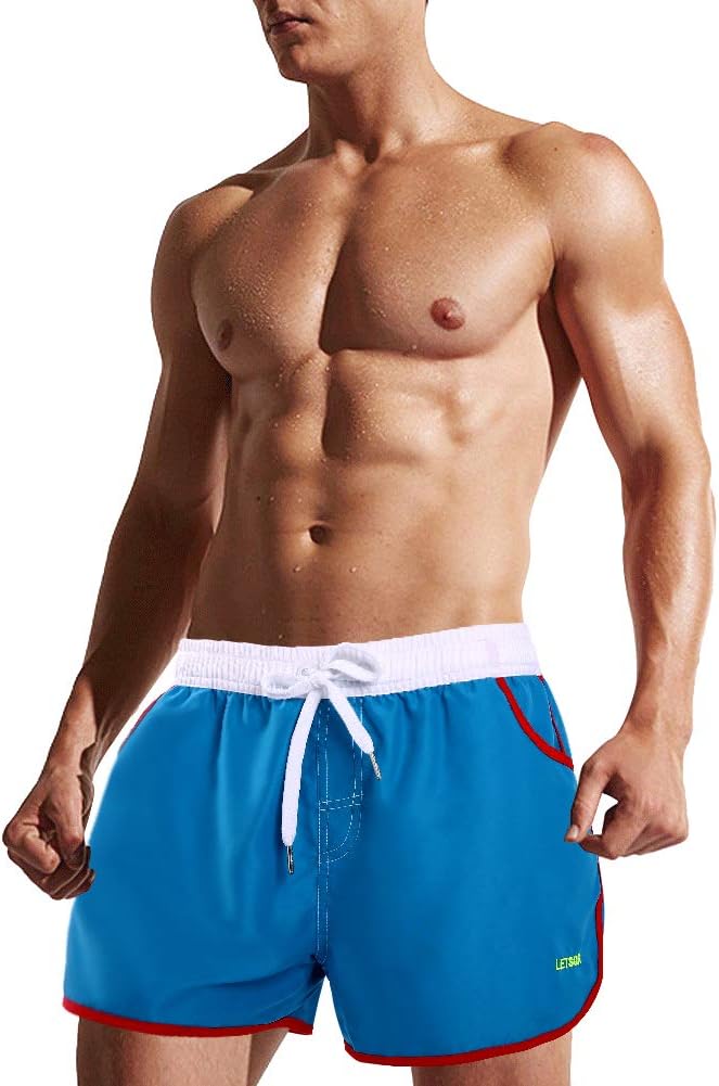 Men's Swimwear Shorts Surf Swimsuit Swim Trunks