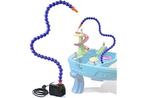 FOFOGANG Water Table Pump Kids Sand Water Play with Water Pipe Splash Summer Outdoor Toddler Activity Accessories Water Game Toys 1 Way