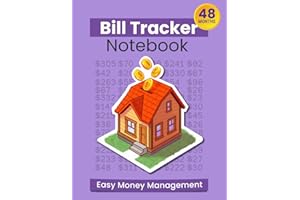 Bill Tracker Notebook: 48 Months of Easy Money Management